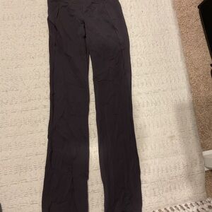 Lululemon Athletica Dark Gray Flare Pants